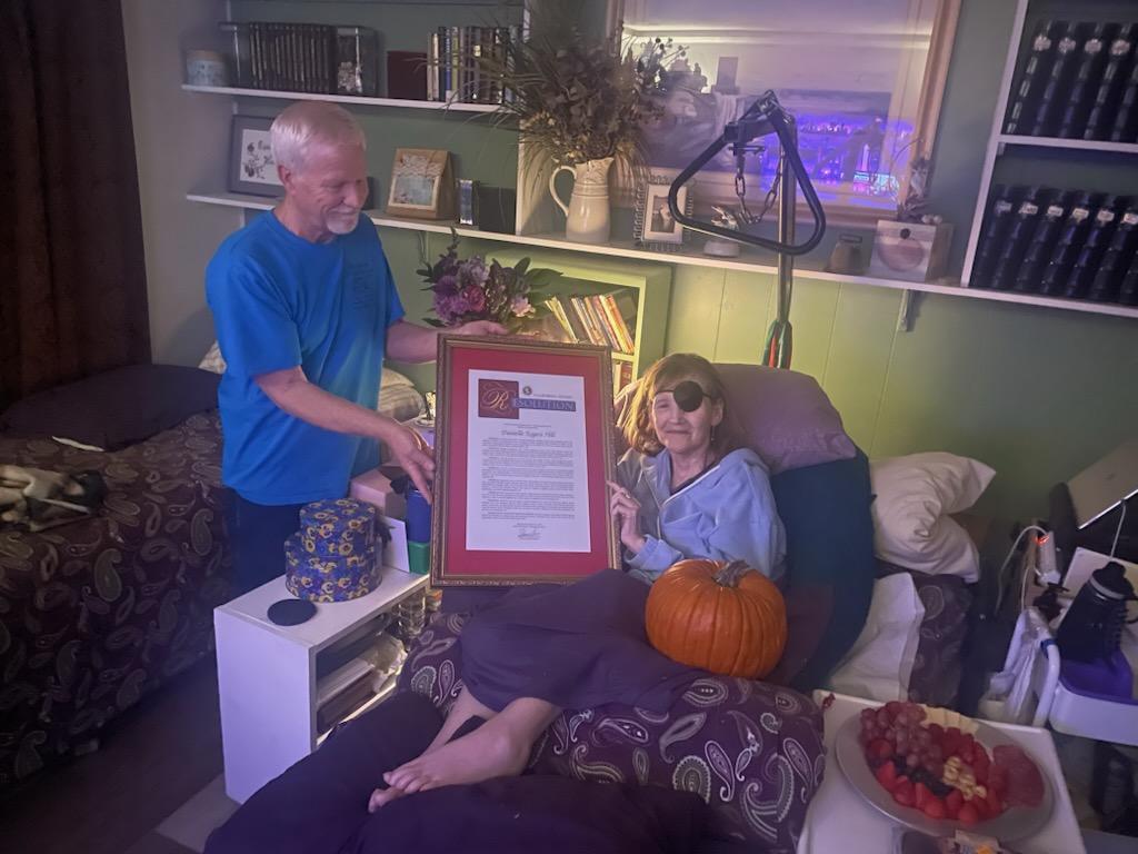 Senator awards proclamation to longtime Kern Valley resident