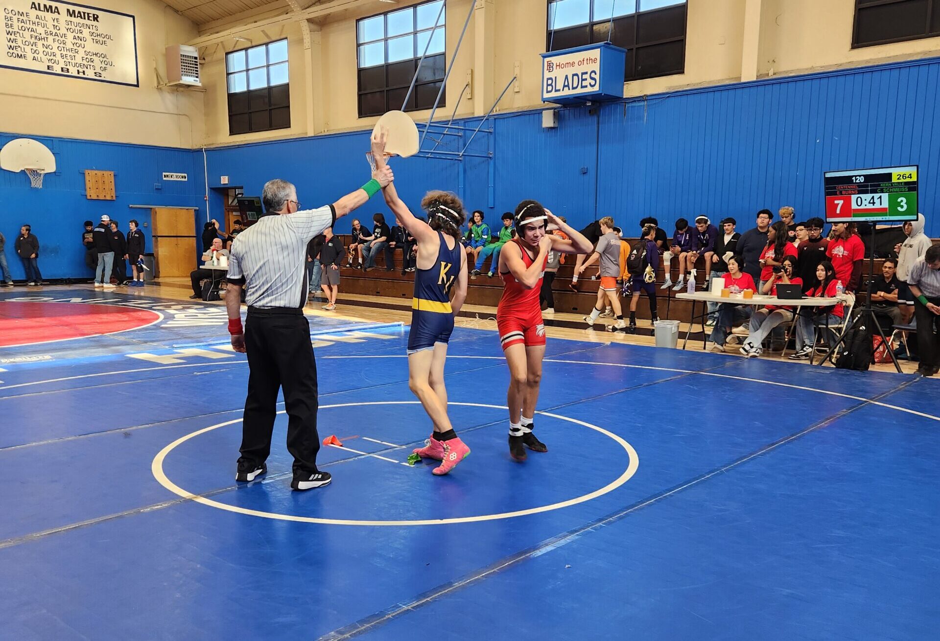 Kern Valley wrestling squad competes in Coyote Classic